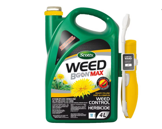 Weed B Gon Weed Control Herbicide - with Wand Applicator + Ready-To-Use + 4 L